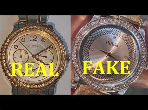 original guess watch vs fake|guess watch real or fake.